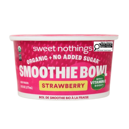 Sweet Nothings Strawberry Smoothie Bowl Front