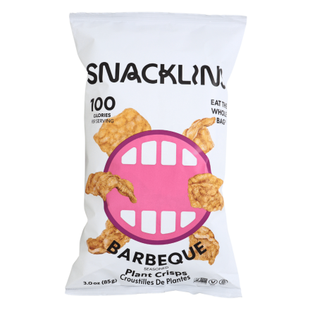 Snacklins Plant Crisps Barbeque, 85g