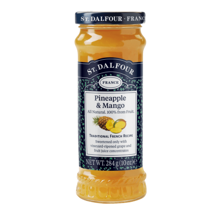 St. Dalfour Deluxe Fruit Spread Pineapple Mango, 225ml