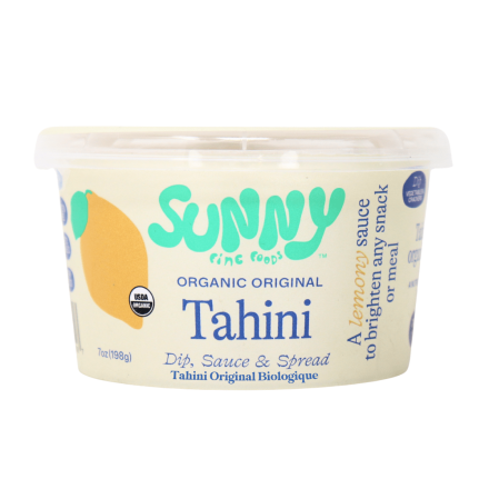 Sunny Fine Foods Organic Tahini Sauce Original, 198g