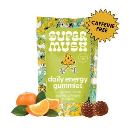 SuperMush Superfood Gummies Daily Energy Canada Front