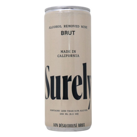 Surely Alcohol Removed Wine Brut Canada Front