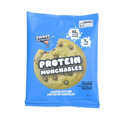 Sweet Nutrition Protein Munchables Cookie Chocolate Chip Front