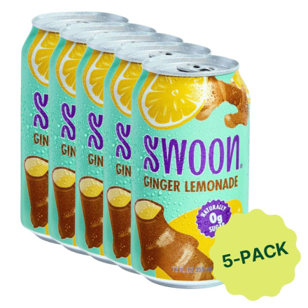 Swoon Sugar-Free Ginger Lemonade Front