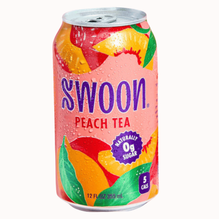 Swoon Sugar-Free Peach Iced Tea Front