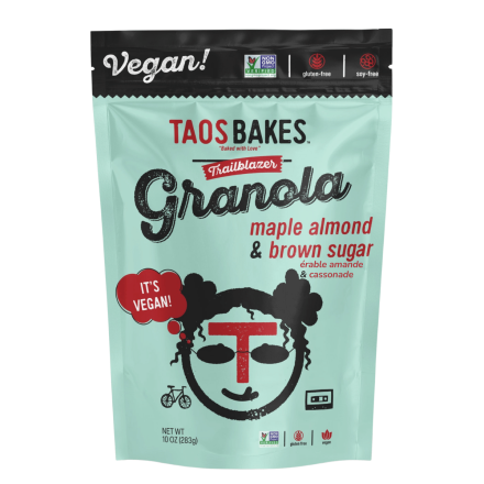 Taos Bakes Maple Almond Brown Sugar Granola Canada Front