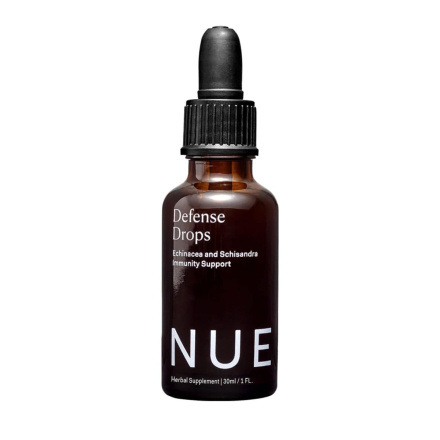 The Nue Co. Defense Drops, 30 mL Front