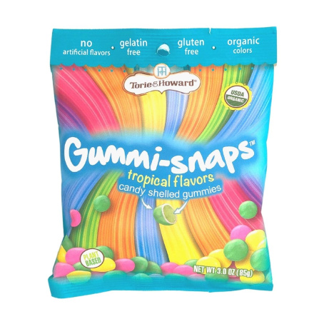 Front of Torie & Howard Gummi-Snaps Tropical 
