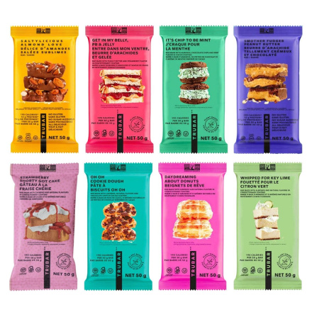 TruBar Protein Bar 8-Pack Variety Pack Front