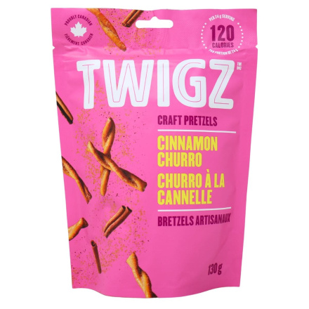 Twigz Craft Pretzels Cinnamon Churro Canada Front