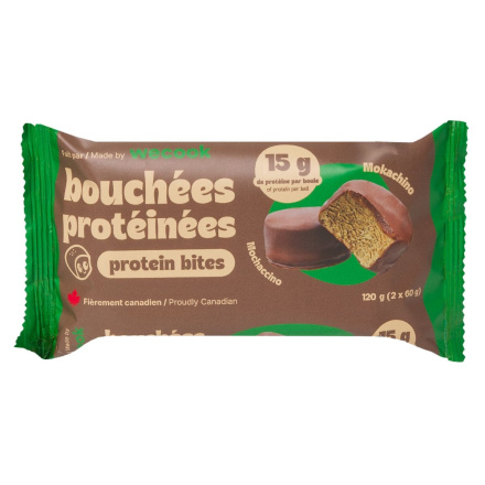 WeCook Protein Bites Mochaccino Front