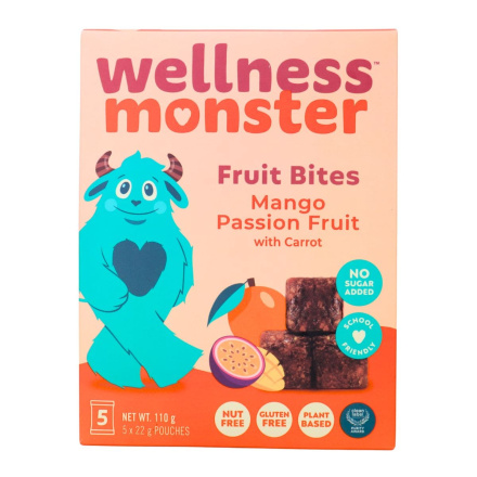 Wellness Monster Fruit Bites Mango Passion Fruit Canada Front