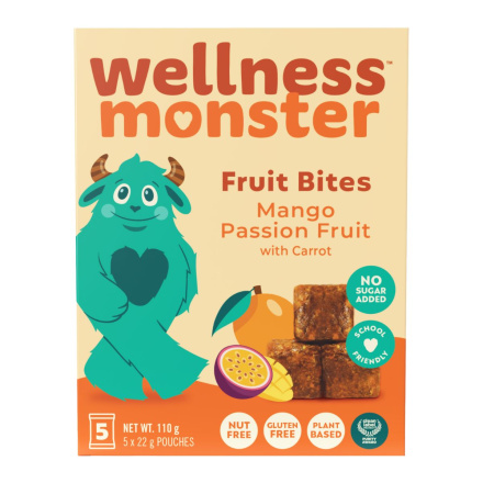 Wellness Monster Fruit Bites Mango Passion Fruit Canada Front