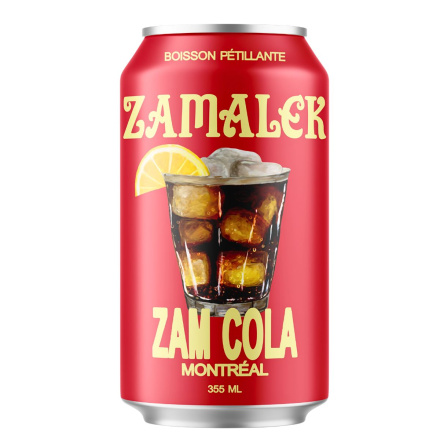 Zamalek Organic Zam Cola Front