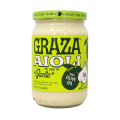 Graza Aioli Jar Garlic, 330 mL