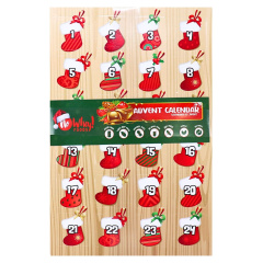 No Whey Foods Allergen-Free Vegan Chocolate Advent Calendar, 24 Pieces
