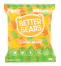 Front of Better Bears Vegan Gummy Bears Tropical Citrus, 50g