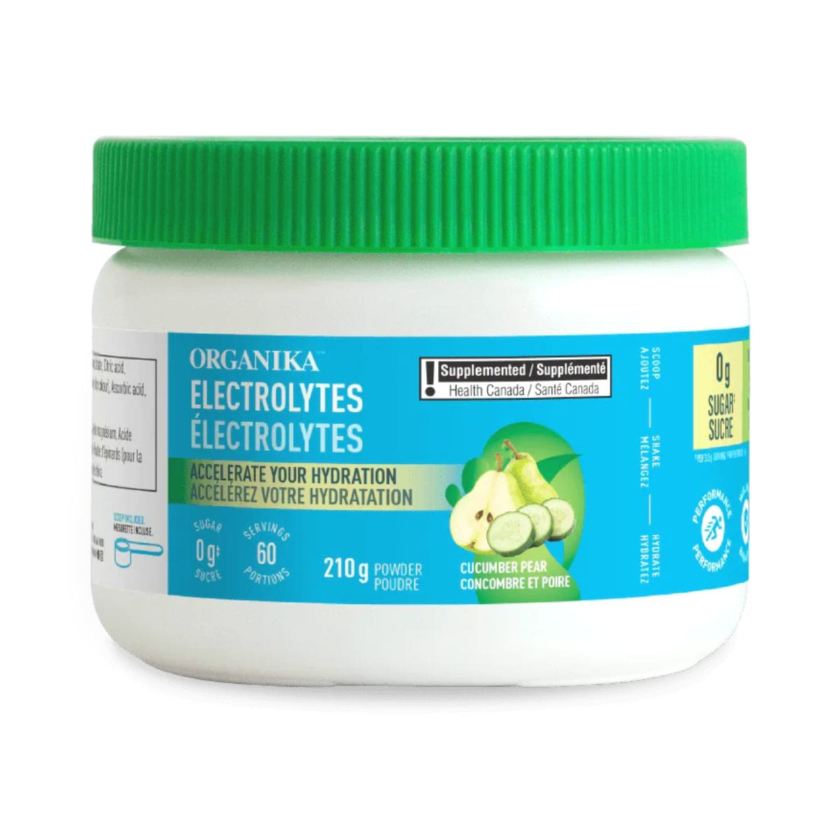 Organika SugarFree Electrolytes Cucumber Pear at Natura Market