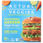 Actual Veggies California Garden Veggie Burger Front