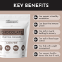 Just Ingredients Gut-Friendly Protein Powder Chocolate, 990g