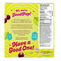 Goodpop Fruit Sours Sour Candy Coated Fruit Pops Cherry and Melon Nutrition