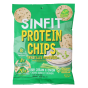 SINFIT Protein Chips Sour Cream & Onion Front
