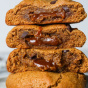 Sweet Addison’s Gluten-Free Caramel Stuffed Cookie Lifestyle