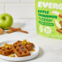 Evergreen High-Fibre Mini Waffles Apple Cinnamon Cobbler Lifestyle