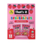 That’s It No Sugar Added Organic Fruit Crunchables Apple + Strawberry Crisps 6-Pack Front