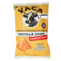 Vaca Chips Tortilla Chips made with Beef Tallow Cowboy Queso Front