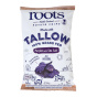Roots Kettle Cooked in 100% Grass-Fed Tallow Potato Chips Purples With Sea Salt Front