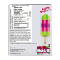 JonnyPops Organic Mini Popsicles Sour Green Apple Punch Nutrition