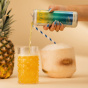 Hiyo Organic Non-Alcoholic Functional Seltzer Pineapple Coconut Lifestyle