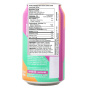 Cove Zero Sugar Probiotic Soda Rainbow Sherbet Nutrition