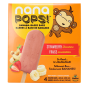 Nanashake Vegan NanaPops Banana-Based Bars Strawberry Sunshine Front