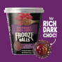Front of Frooze Balls Vegan Energy Balls Raspberry Dark Chocolate