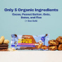 Sweet Nothings Organic Nut Butter Bites Chocolate Peanut Butter Lifestyle