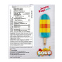 JonnyPops Organic Mini Popsicles Sour Blue Raspberry Splash Nutrition