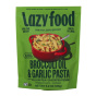 Lazy Food Gluten-Free Broccoli Oil and Garlic Pasta Front