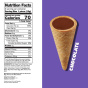 Nutrition of  A'Cappella Truffle Cones Ganache-Filled Waffle Cone Snack Chocolate
