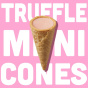 A'Cappella Truffle Cones Waffle Cone Snacks Strawberry