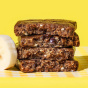 ALOHA Bars - Banana Protein Bar - Vegan Protein Bar - Organic Protein Bar - Plant Based Protein Bar - Banana Bread Chocolate Chip Bar - Banana Bar