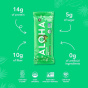 ALOHA Protein Bar Organic Plant-Based Protein Bar Chocolate Mint Protein Bar
