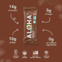 ALOHA Protein Bars Organic Gluten-Free Plant-Based Protein Bar Chocolate Chip Cookie Dough Protein Bar