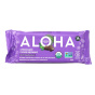 Front of ALOHA Protein Bar Organic Plant-Based Protein Bar Chocolate Fudge Brownie Protein Bar