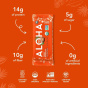 ALOHA Protein Bars Organic Gluten-Free Plant-Based Protein Bar Peanut Butter Protein Bar