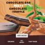 Alter Eco Dark Chocolate Bar Truffle Thins Salted Caramel Chocolate Bar Organic Fair Trade Chocolate
