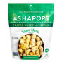 Front of AshaPops Popped Lily Seeds - Popped Lotus Seeds - Puffed Water Lily Seeds - Vegan Cheese Puffs