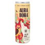 Front of Aura Bora Herbal Sparkling Water Cactus Rose, 355mL