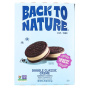 Back to Nature Double Classic Creme Sandwich Cookies Canada Front